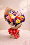 Bouquet Primavera Encantada con Rosas Premium