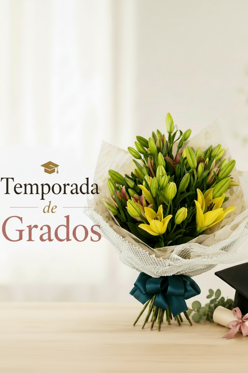 flores para grado