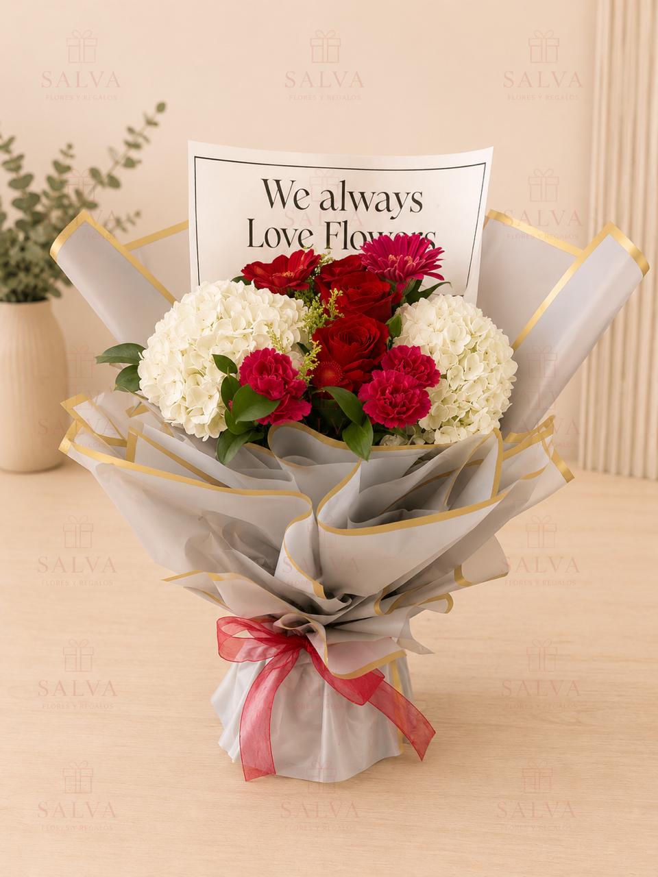 Bouquet Elegancia Escarlata