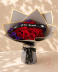 Bouquet de Rosas Rojas para Grado | Ramo de Graduación