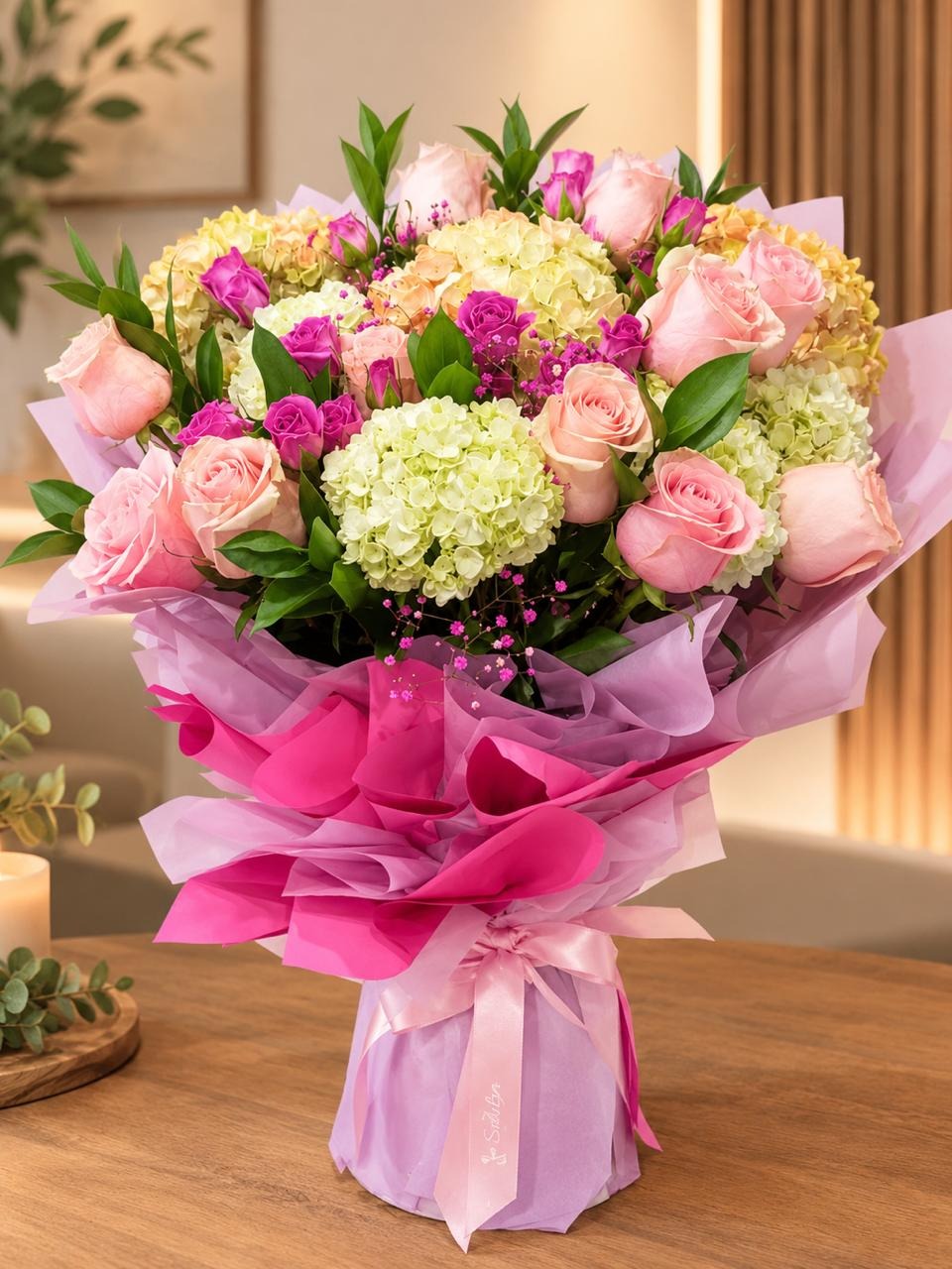 Encanto de Rosas y Gerberas