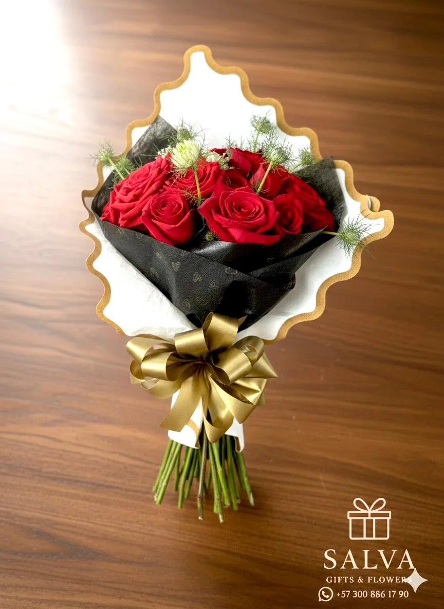 Bouquet 18 Rosas Rojas