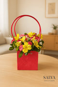 Cartera Floral Salva