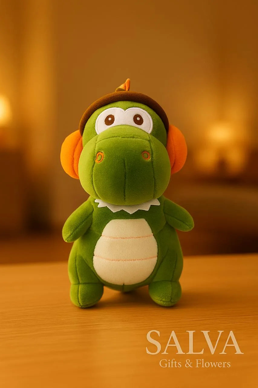 Peluche Cocodrilo Audifonos