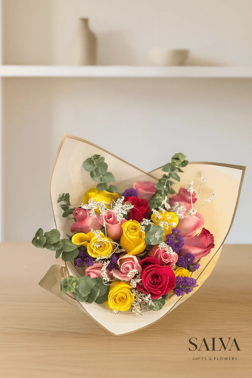 Bouquet Rosas Colores New York