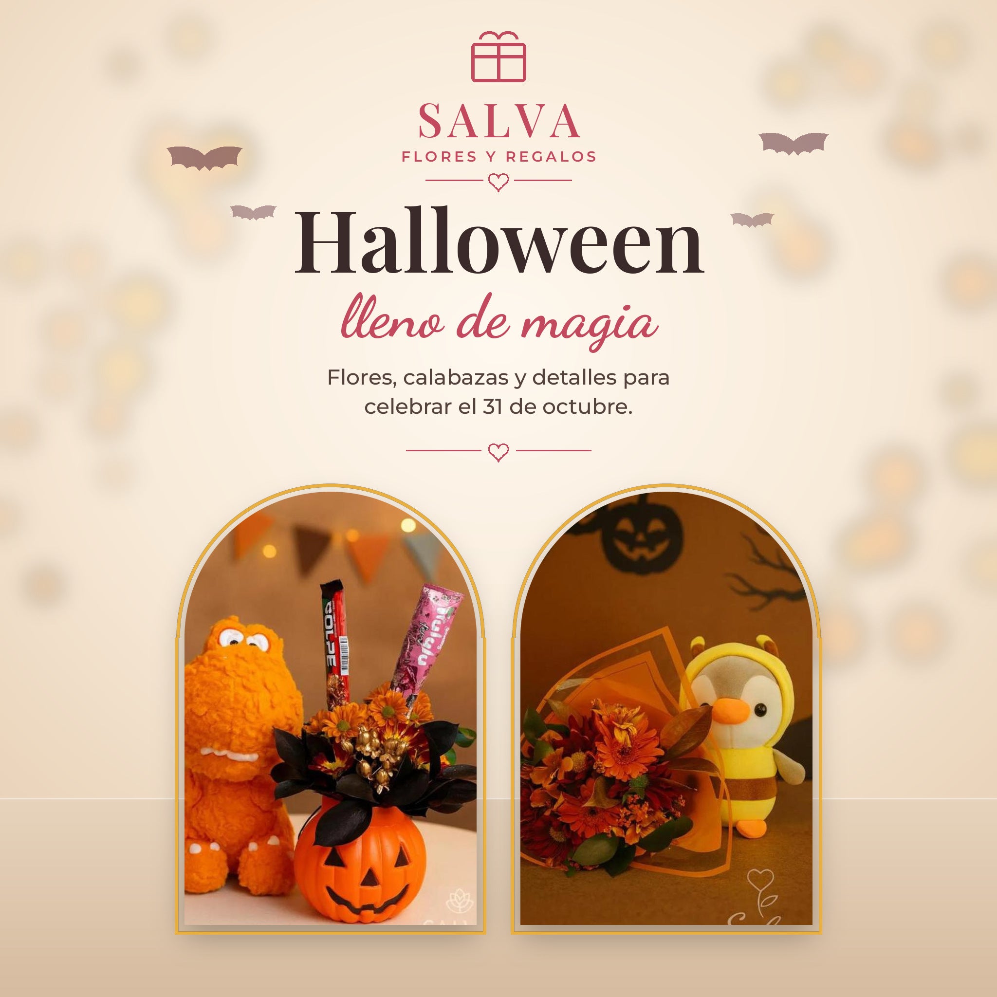 Halloween lleno de magia - Salva Flores y Regalos