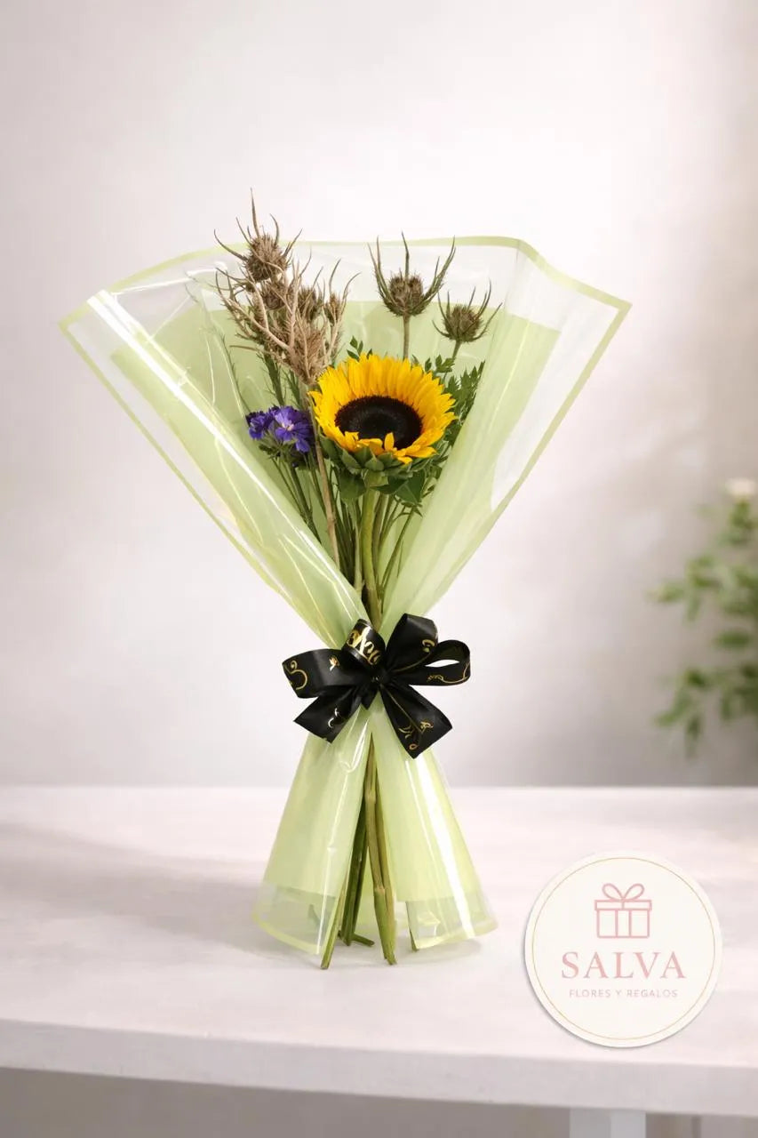Girasol Decorado (flores Amarillas)